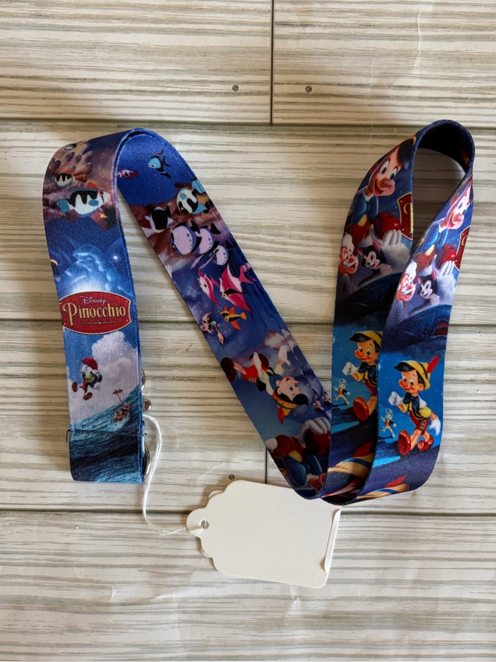 ❤️Disney Pinocchio Satin Lanyard